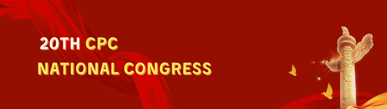 Banner 20th cpc national congress 2