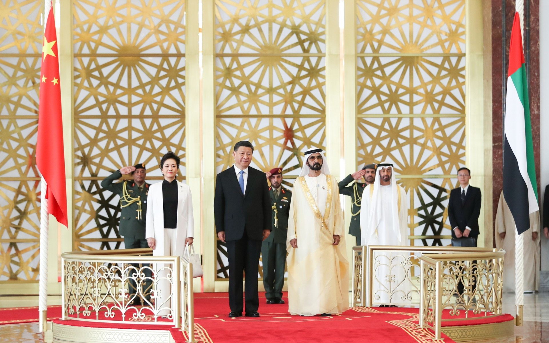 Chinese president arrives in abu dhabi for state visit to uae 