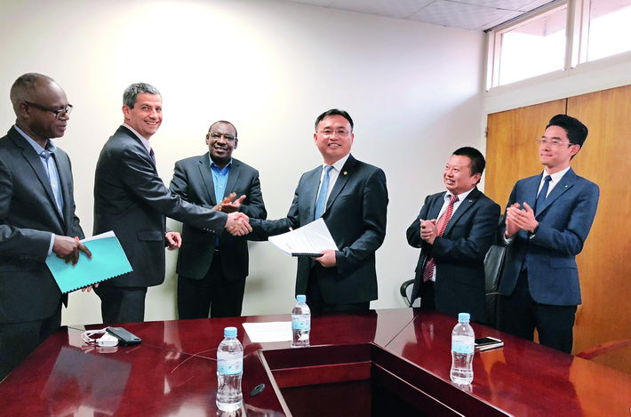 June 6, 2018: STECOL signs a commercial contract to construct the Nyabarongo II Power Station. It is the largest project in terms of contract amount in Rwanda since the country gained independence in 1962.  courtesy of STECOL Corporation